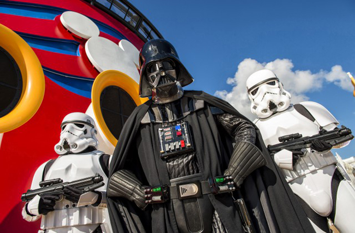 In 2016, Disney Cruise Line guests can experience the legendary adventures and iconic characters from the Star Wars saga for the first time aboard a Disney Cruise Line ship in a brand-new, day-long celebration during eight special sailings: Star Wars Day at Sea. The event combines the power of the Force, the magic of Disney and the excitement of cruising for an out-of-this-galaxy experience unlike any other. (Matt Stroshane, photographer)