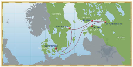 Diseny Cruise Line 7-Night Norwegian Fjord Cruise