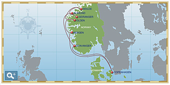 Disney Cruise Line 9-Night Norwegian Fjord Cruise