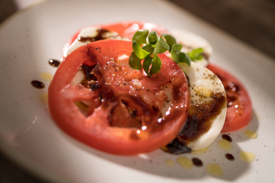 You can start their meal off with one (or more!) dishes from the antipasti menu like the Caprese with vine-ripened tomatoes, fresh mozzarella, and balsamic glaze