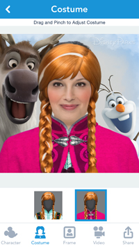 New Disney Parks App Transforms Users into Disney Characters 